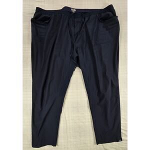 One Bone Everywear Pant V2 Mens Elastic Waist Royal Blue Size G (Waist 55-59)